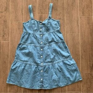Levi’s tiered denim sundress